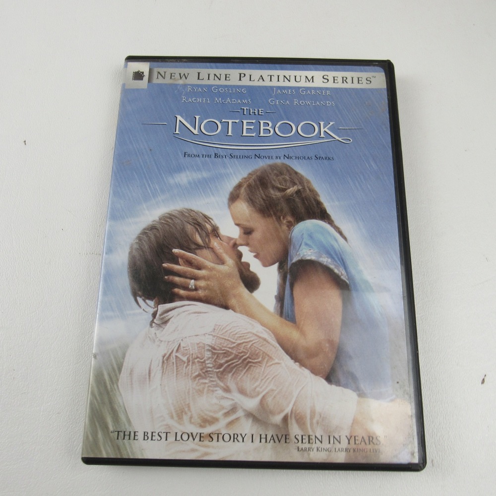 The Notebook DVD New Line Platinum Series Ryan Gosling Romance